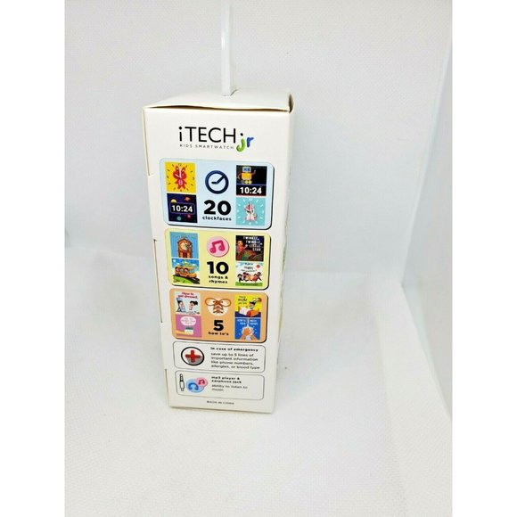 iTech Jr Kids Army Fatigue Camera Touch Screen Audio Books Games Smartwatch - Picture 8 of 12
